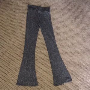 Girls Grey Boot cut shorts